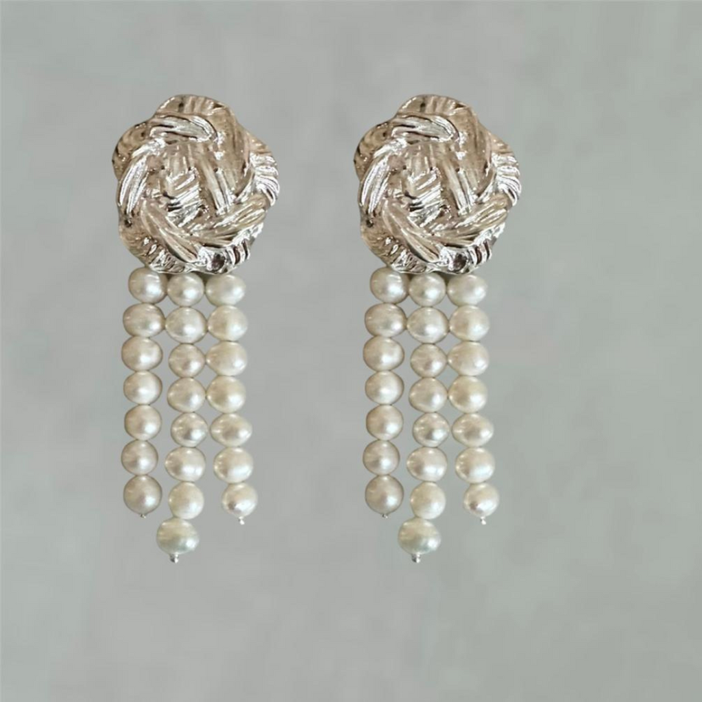 Ohrringe Françoise Argent Petit Perle